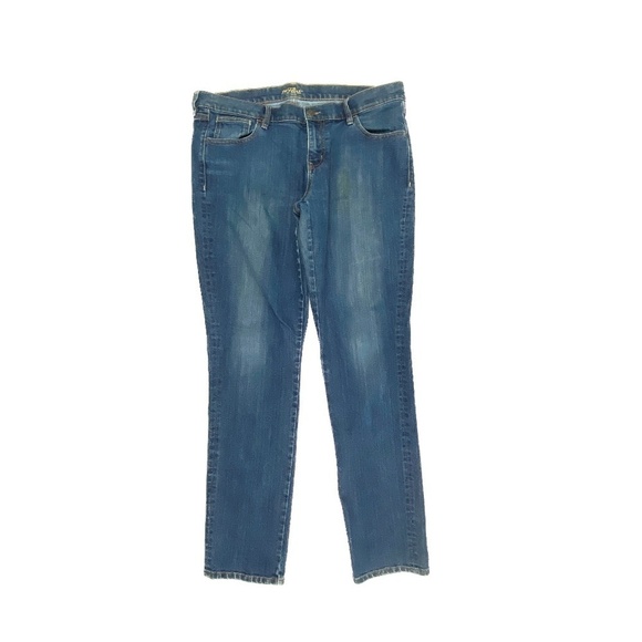 Old Navy The Flirt Skinny Women's size 14 Medium Wash Blue Denim jeans - Picture 1 of 4